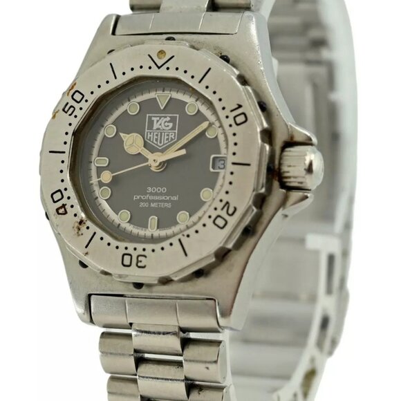 Tag Heuer Ladies 28mm Professional 3000 Series Swiss Diver Watch - Picture 1 of 9